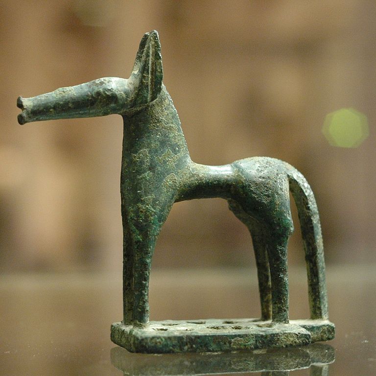 1.3 8th-century BC votive horse from Olympia (Louvre)