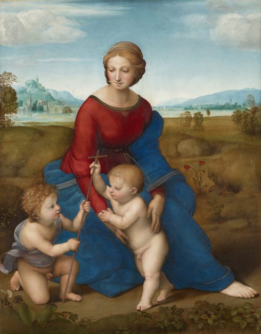 2.5 Madonna in the Meadow, Raphael