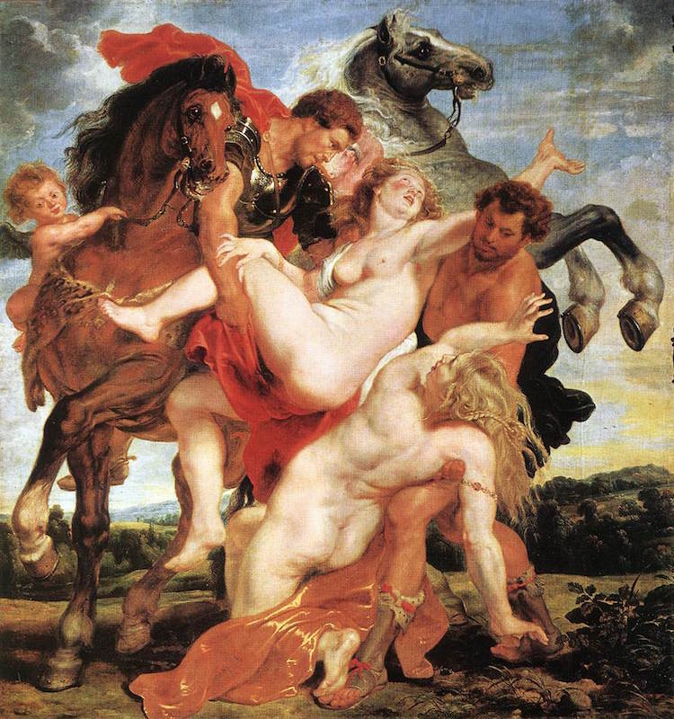 3.4 The Rape of the Daughters of Leucippus, Peter Paul Rubens