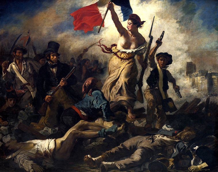 6.1 Liberty Leading the People, Eugène Delacroix.