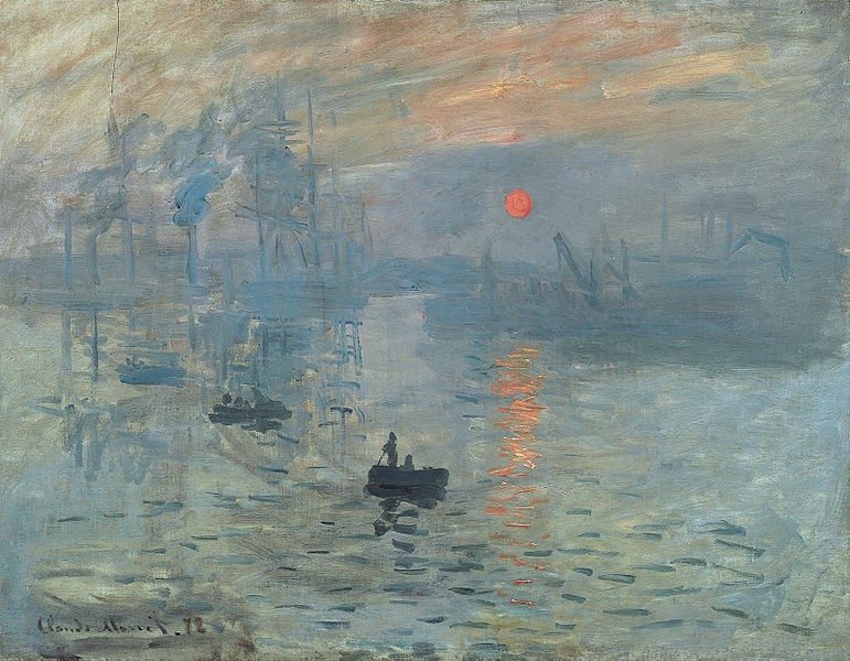 7.1 Impression- Sunrise, Claude Monet