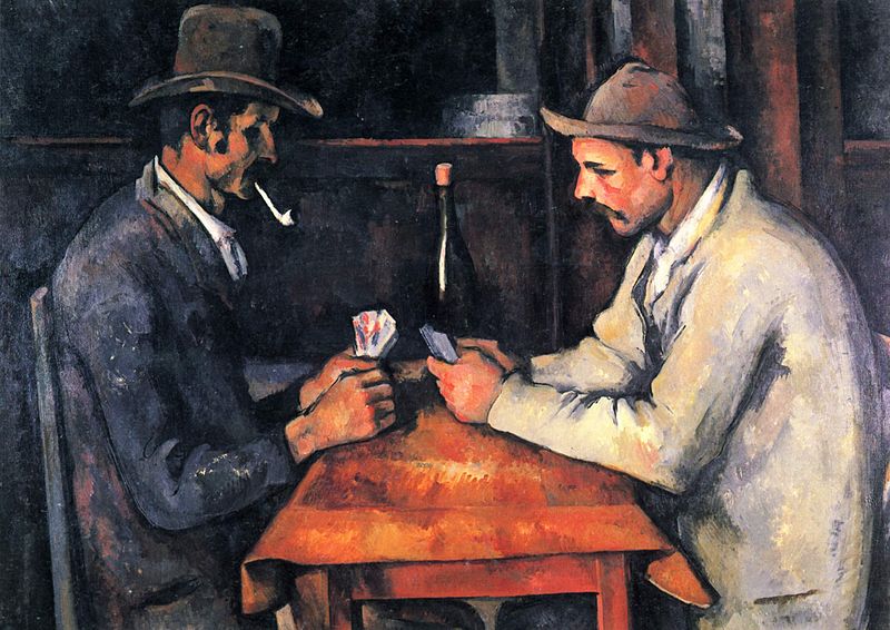 8.1 The Card Players, Paul Cézanne