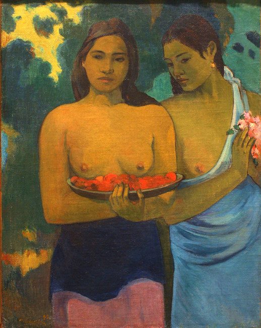 8.2 Two Tahitian Woman