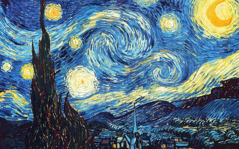 8.4 The Starry Night, Vincent van Gogh