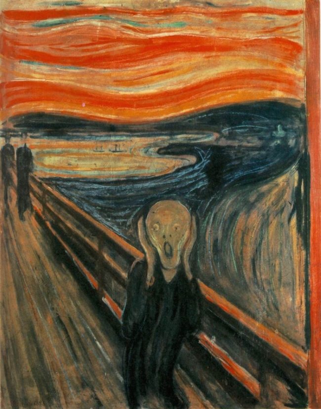 9.4 The Scream, Edvard Munch
