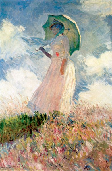 2.4 Woman with a Parasol