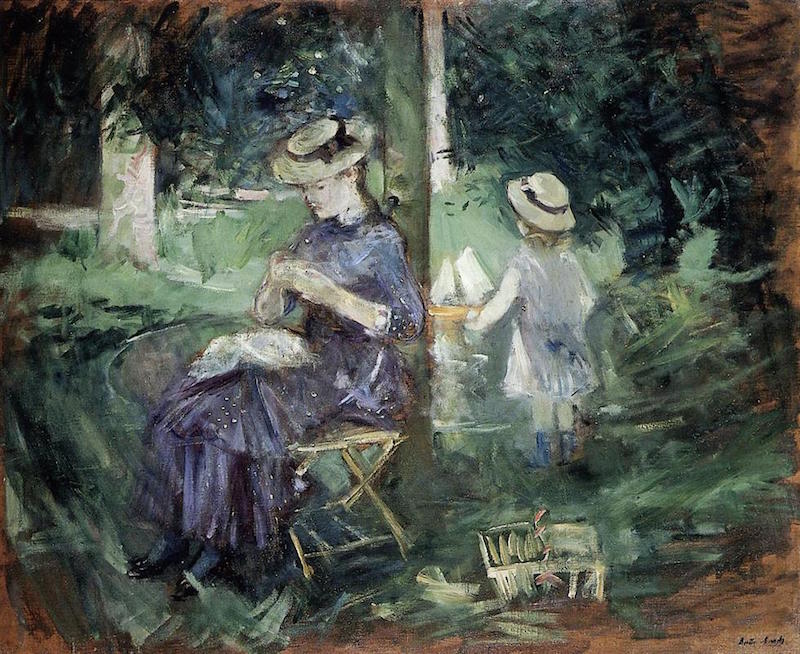 4.4 Woman and Child in a Garden