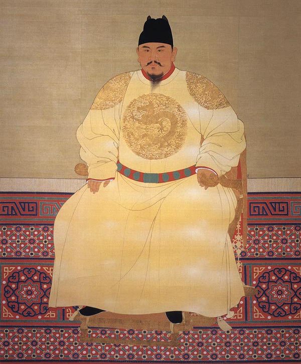 6.2 Portrait of the Hongwu Emperor, Zhu Yuanzhang