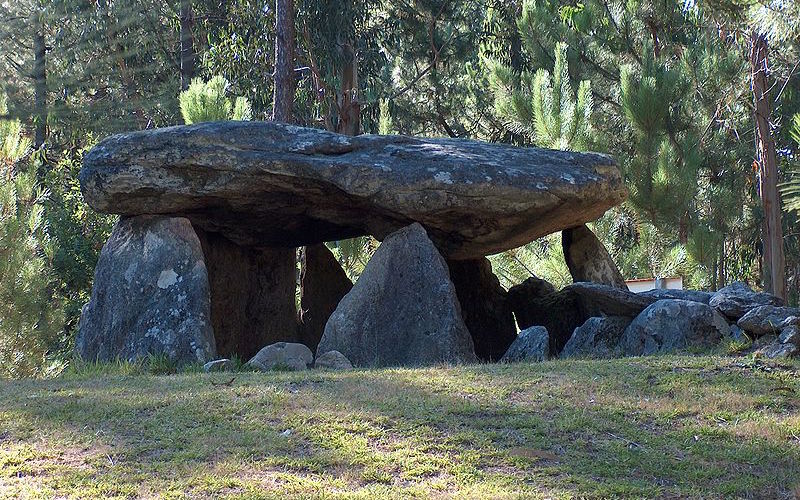1.2 A dolmen at Couto Esteves, Portugal