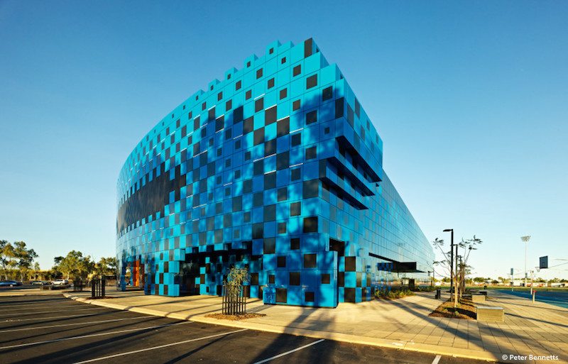 Wanangkura Stadium, South Hedland, Australia (design by ARM Architecture)
