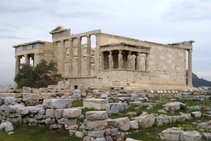 The Erechtheum, Athens, Greece (the Ionic Order)