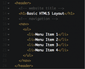 Creating A Basic HTML5 Layout | Highbrow