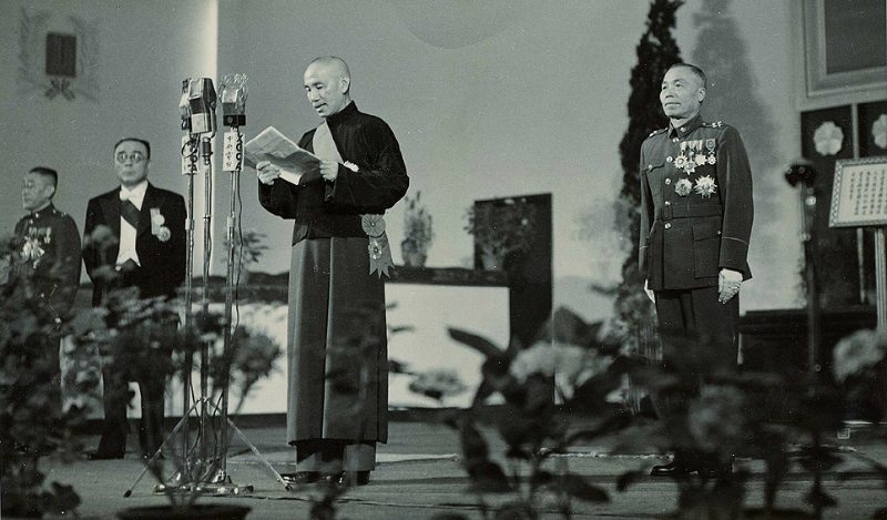 Republican Year 37-1948, Chiang Kai-shek's inauguration speech as the first President of the Republic of China in the new constitution of 1948
