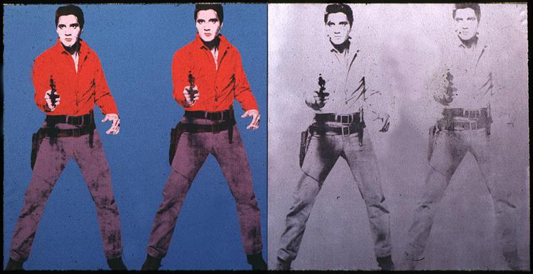 Elvis I & II by Andy Warhol
