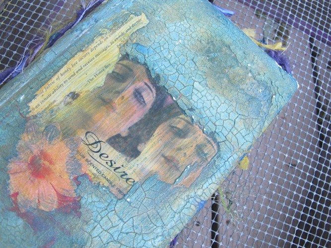 Altered book by Colleen Attara
