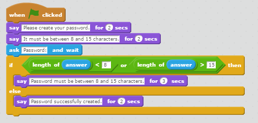 How to make a guess the password game in scratch Easy !! 