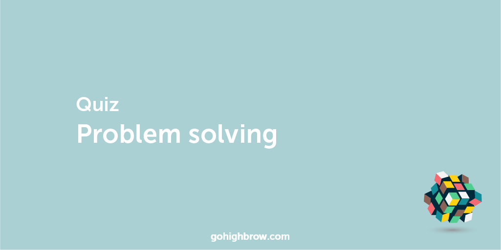 problem solving skill quiz