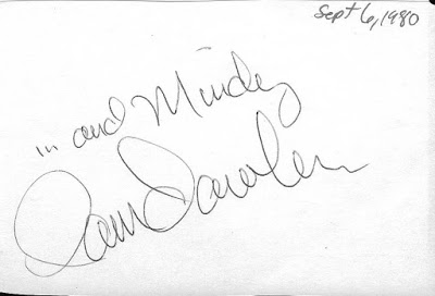 Pam Dawber's autograph