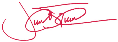 Signature of Canadian Prime Minister Justin Trudeau