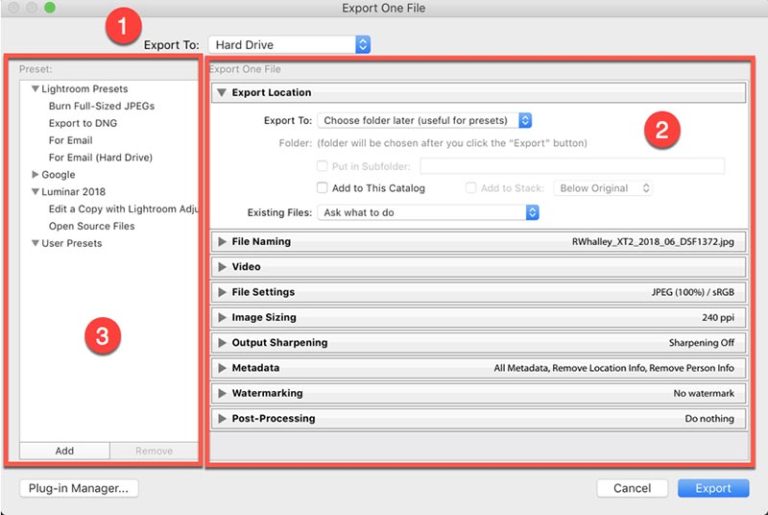 Lightroom: Exporting your Photos | Highbrow